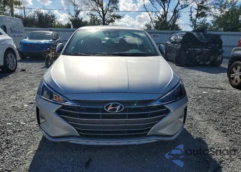 2019 Hyundai Elantra Sel z USA, uszkodzony, nr VIN 5NPD84LF9KH485956